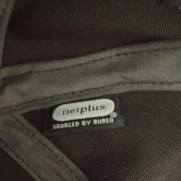 Patagonia Black Ball Cap with Buffalo Patch one size adjustable fabric strap - Picture 4 of 5